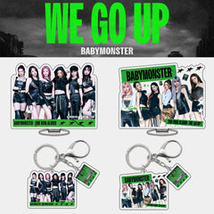BM WE GO UP Keychain Acrylic Ornament