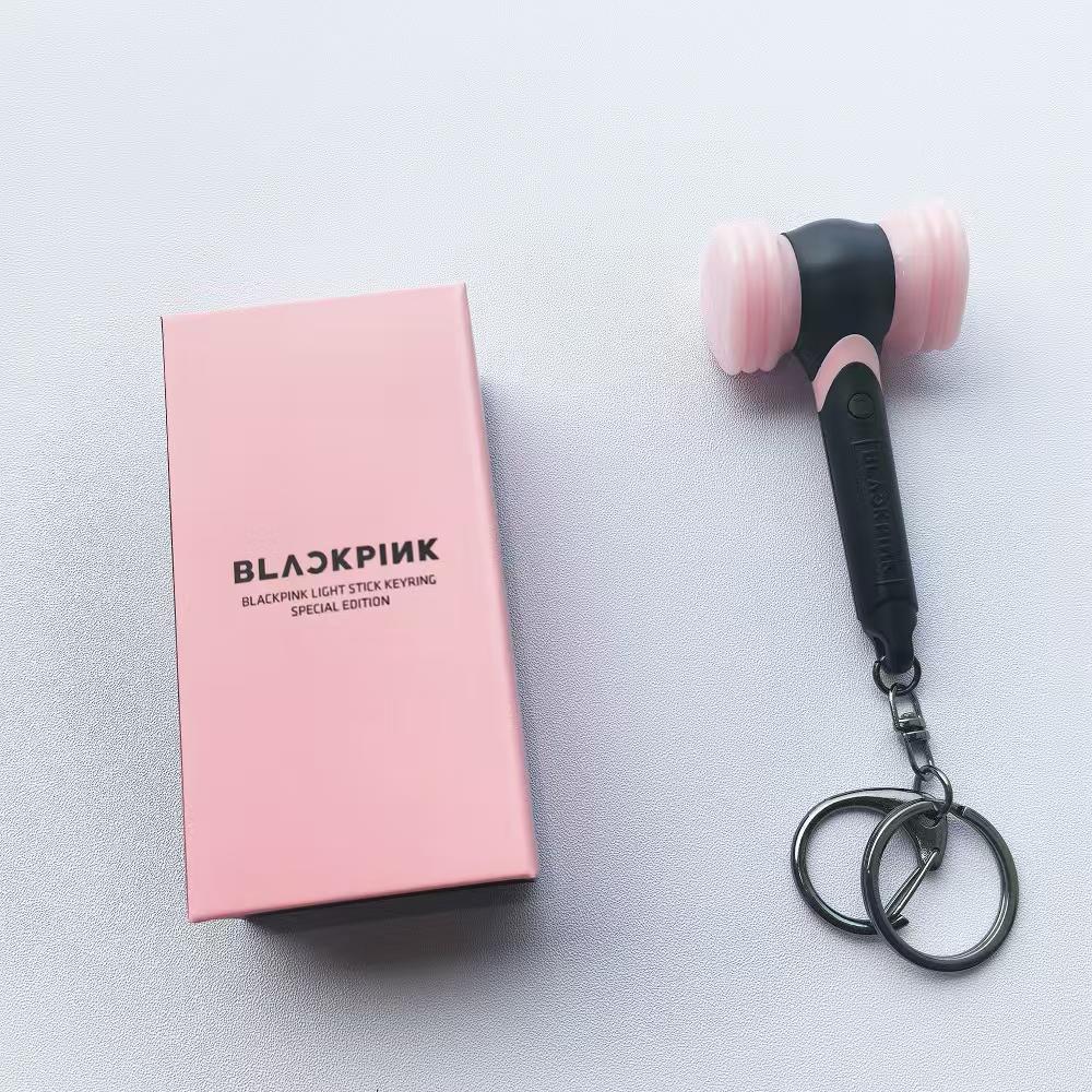 KPOP BP Mini LightStick Keychain Pendant