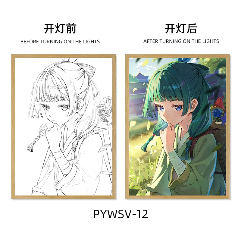 Anime Painting Night Light Ornament