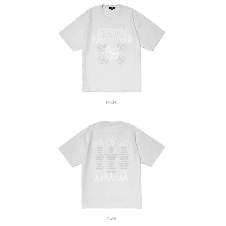 BTS WORLD TOUR Cotton Crew Neck Tee