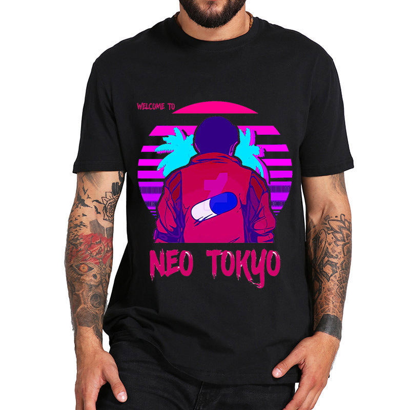 Men's Akira Printed Short Sleeve T-shirt