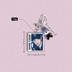 SKZ Tag Pendant Bag Keychain