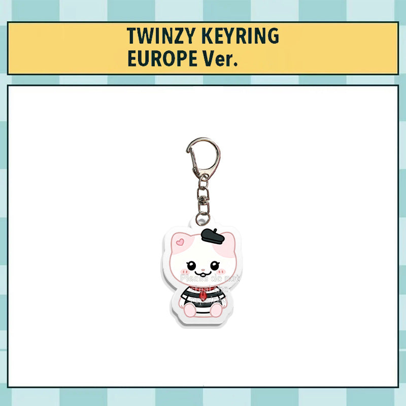 TWINZY KEYRING EUROPE Ver.