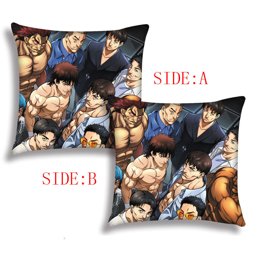 Cool Anime Printed Square Pillowcase