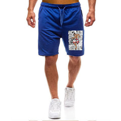 Men's Baki Anime Casual Sports Shorts