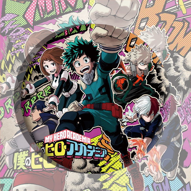 Cool Anime Badge Pin