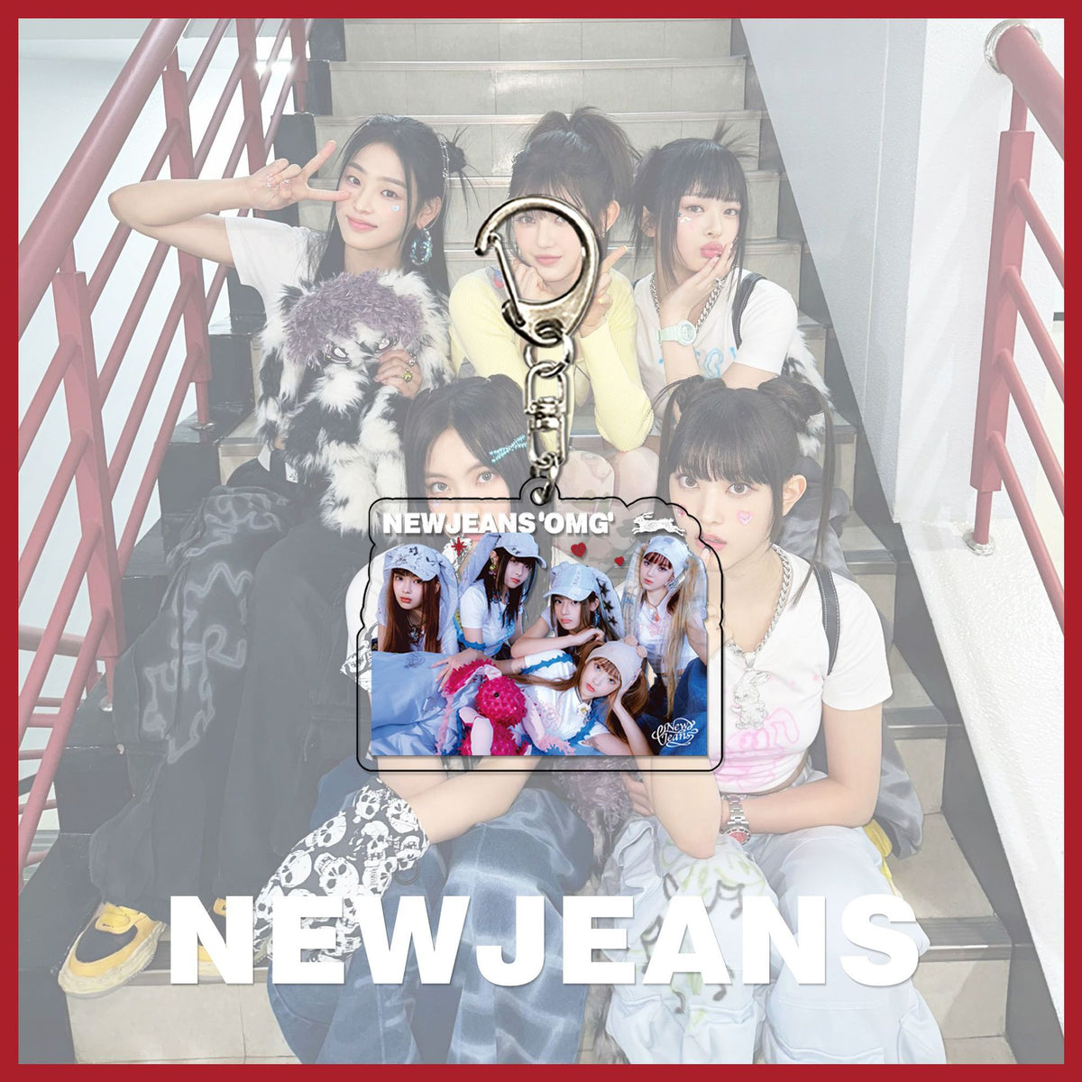NJZ Album OMG Concept Keychain
