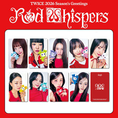 TWICE RED WHISPERS Photocard 9pcs