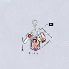SKZ (HOP) Acrylic Pendant Keychain