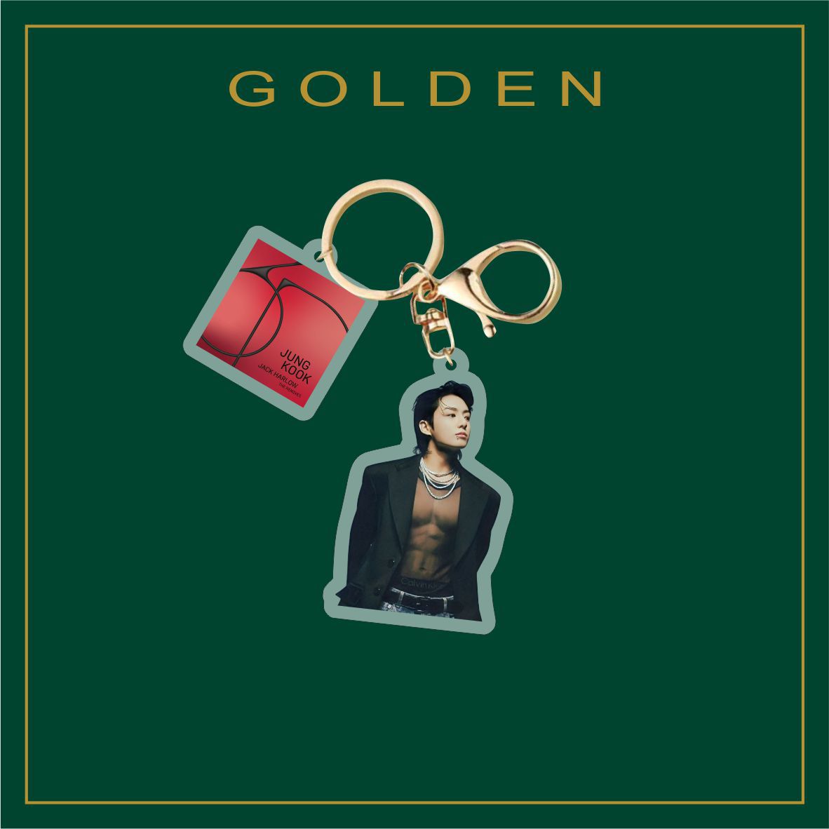 JK Album Acrylic Keychain Pendant