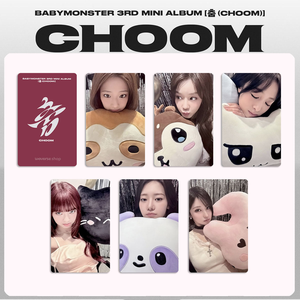 BM CHOOM Album PhotoCards