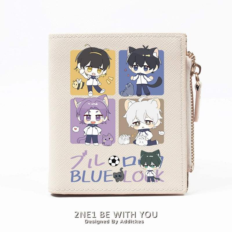 Manga Anime PU Zipper Wallet