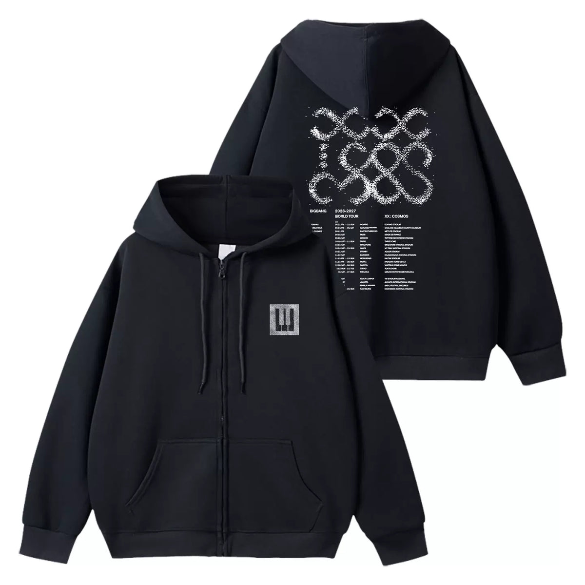 BB XX: COSMOS TOUR Zip-up Hoodie