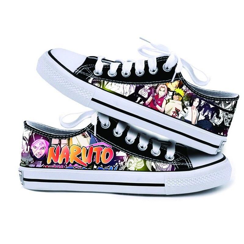 Casual Anime Low-top Canvas Shoes