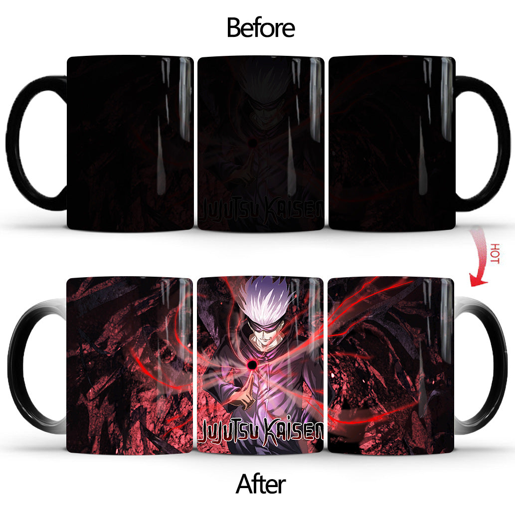 Heat-sensitive Anime Color-changing Ceramic Mug