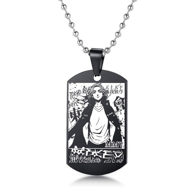 Trendy Anime Stainless Steel Necklace