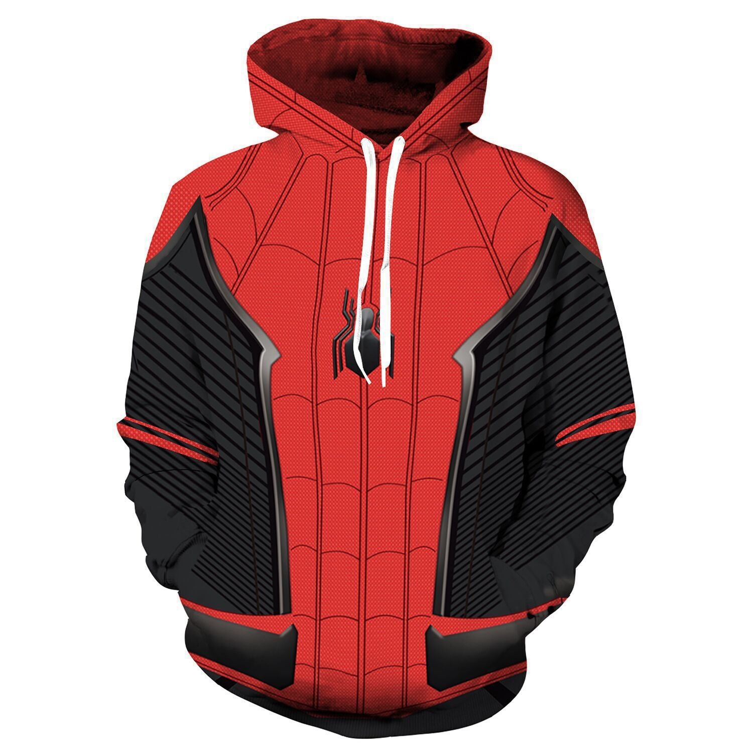 Unisex Comic Spider 3D Printed Cosplay Hoodie