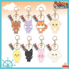 KPOP Cartoon Doll Keychain Bag Pendant