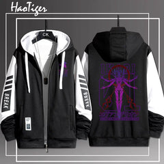 Men's EVA Anime Loose Zipper Jacket