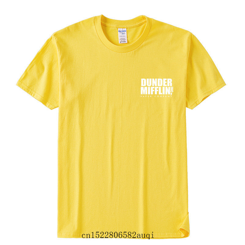 DUNDER logo Print Cotton T-Shirt