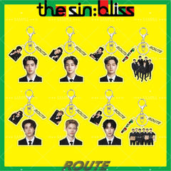 EN- Acrylic Keyring Bag Pendant