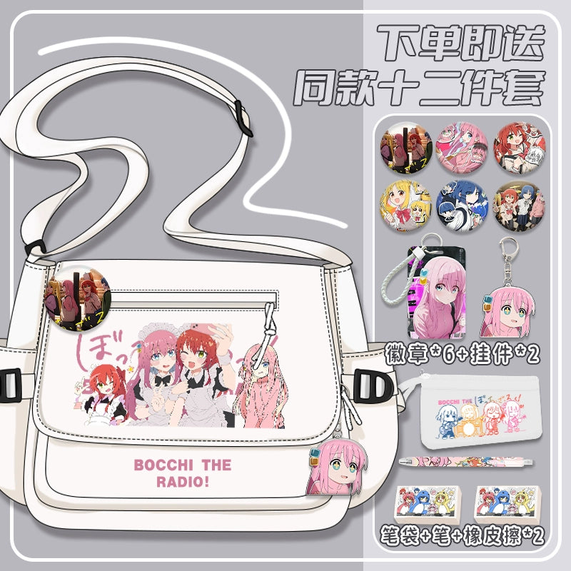 Cute Anime Crossbody Shoulder Backpack