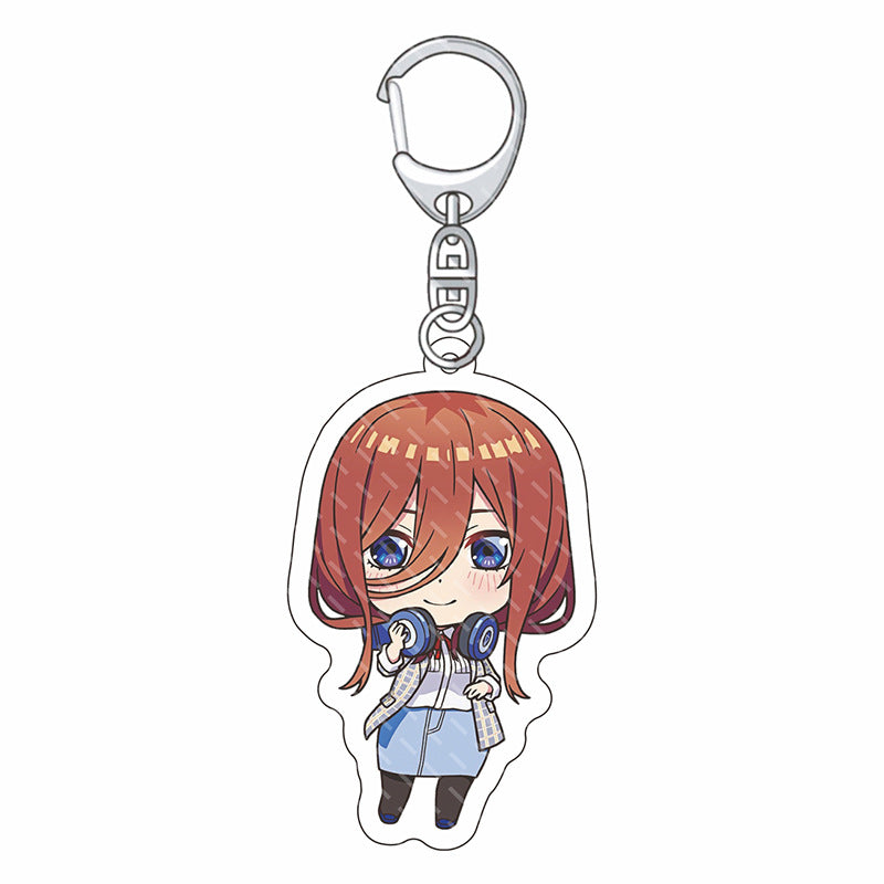 Nakano Anime Keychain Pendant