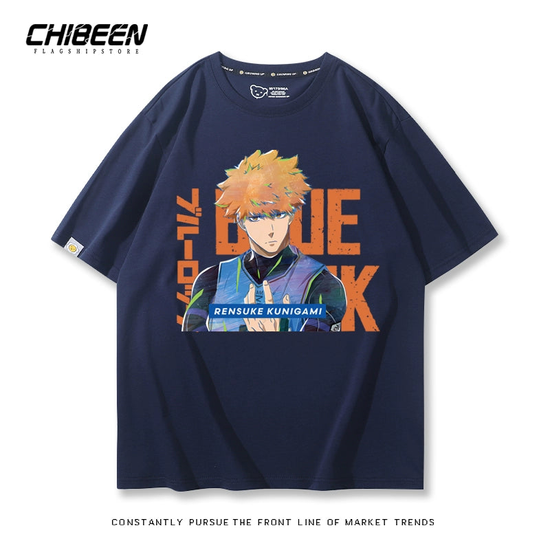 Casual Anime Short Sleeve Summer Cotton Tee