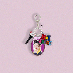 KPOP HOT SAUCE ASA Pendant Keychain
