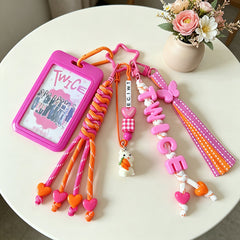 TWICE Card Holder Pendant Bag Charm