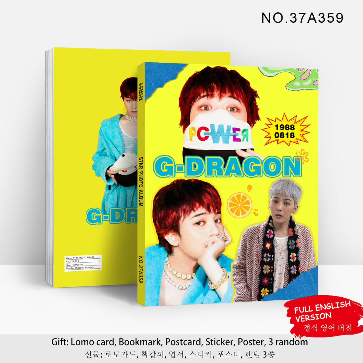 GD Übermensch Photo Book Album 80p