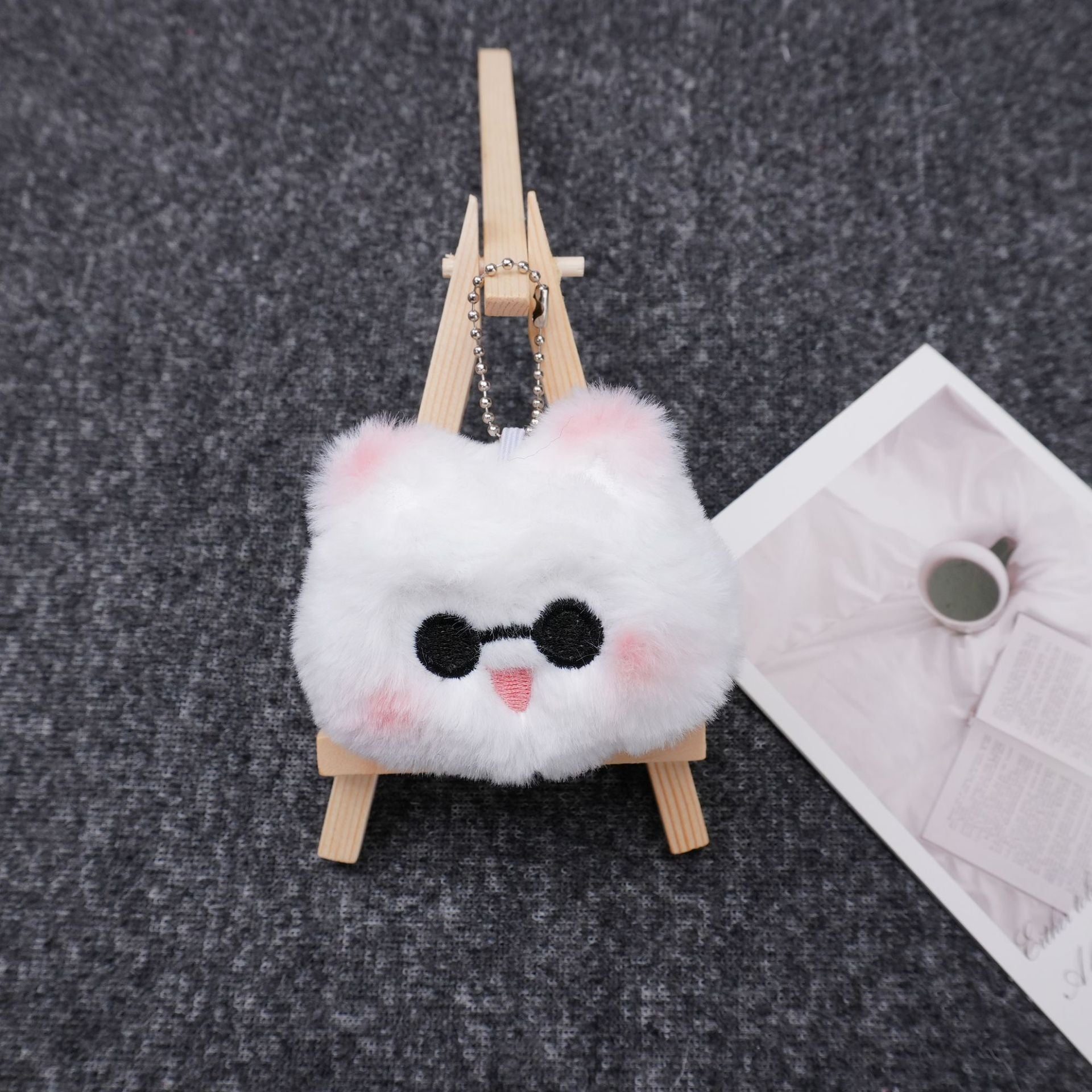 Cute Plush Cat Doll Pendant