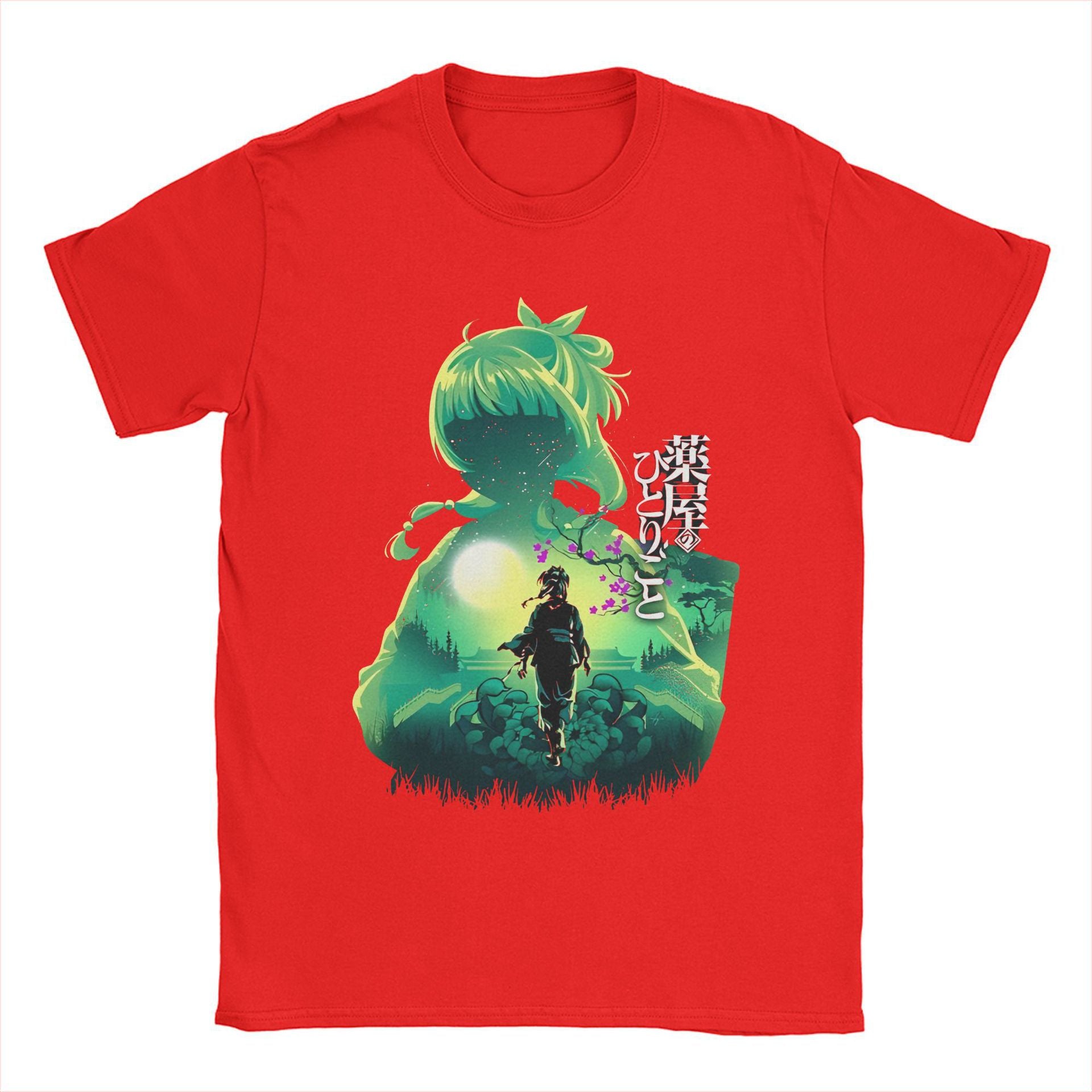 Unisex Anime Pattern Printed T-Shirt