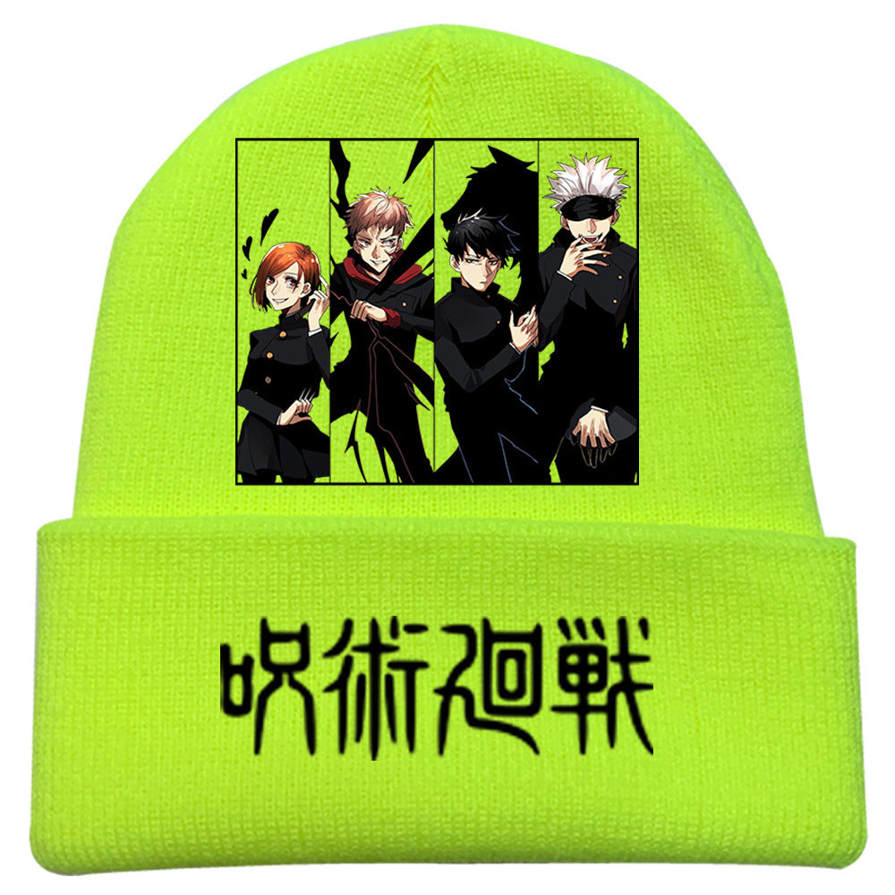 Casual Anime Gojo Warm Beanie