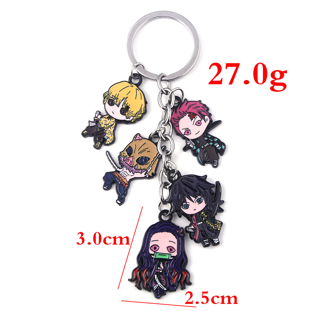 Cartoon Anime Character Keychain Pendant