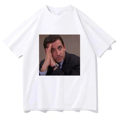 Funny Michael Scott Print T-Shirt