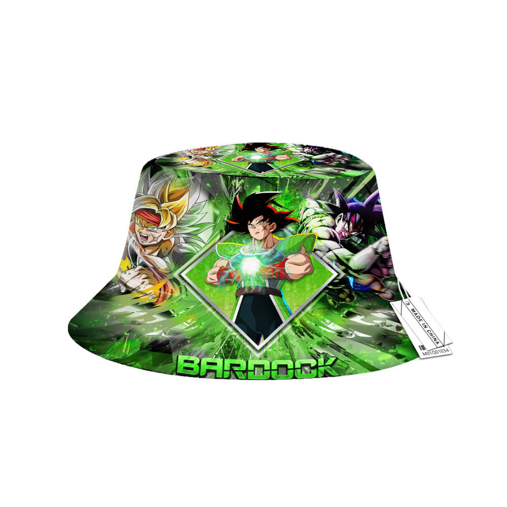 Cool Anime 3d Print Bucket Hat