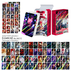 60PCS BODY TO BODY Flash Photocard Sticker