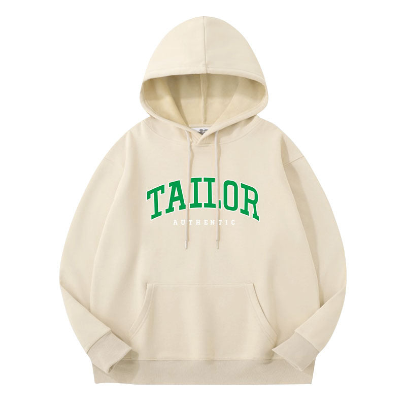 Trendy Men's and Women's Letter Loose Hoodie