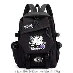 SKZ MANIAC Retro Zipper Backpack