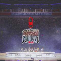 BANGTAN Group Acrylic Keychain