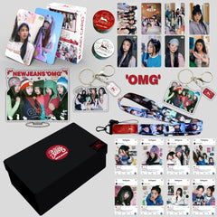 NJZ Keychain Sticker Photocard Gift Box