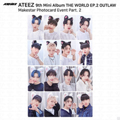 Kpop Album THE WORLD EP.2 OUTLAW Photocards