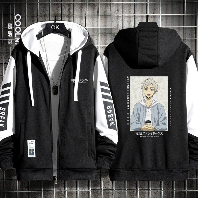 Trendy Anime Zipper Thin Cardigan Hoodie