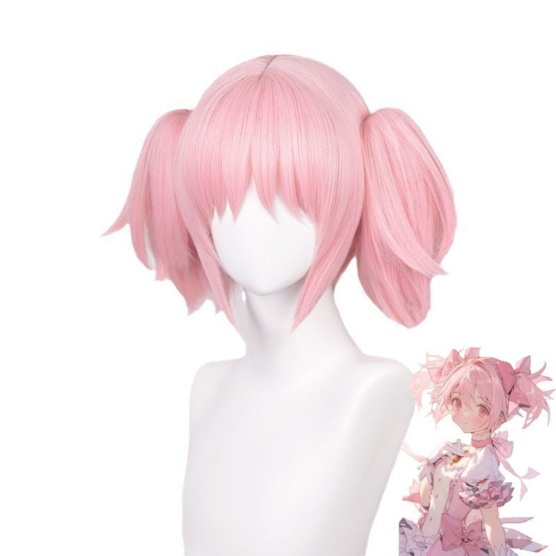 Anime Girls Double Ponytail Cos Wig