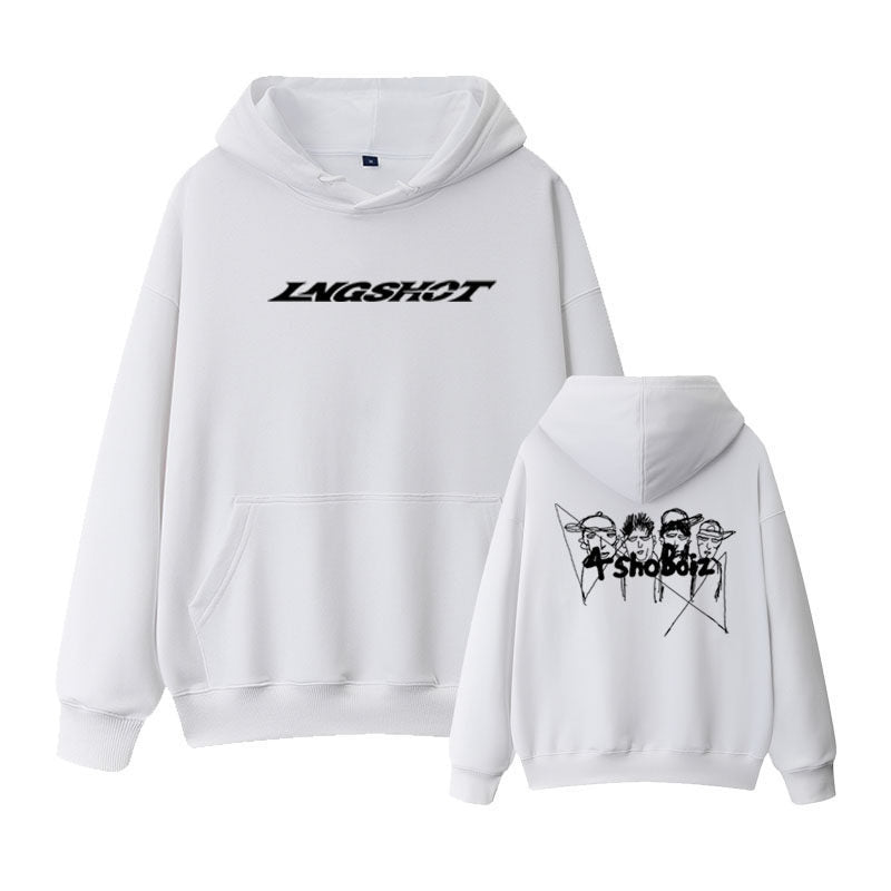 Unisex 4SHOBOIZ‌ Loose Pullover Hoodie