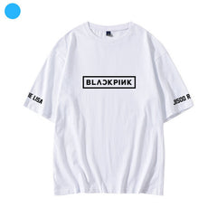 Unisex Kpop Logo Short-sleeved T-shirt
