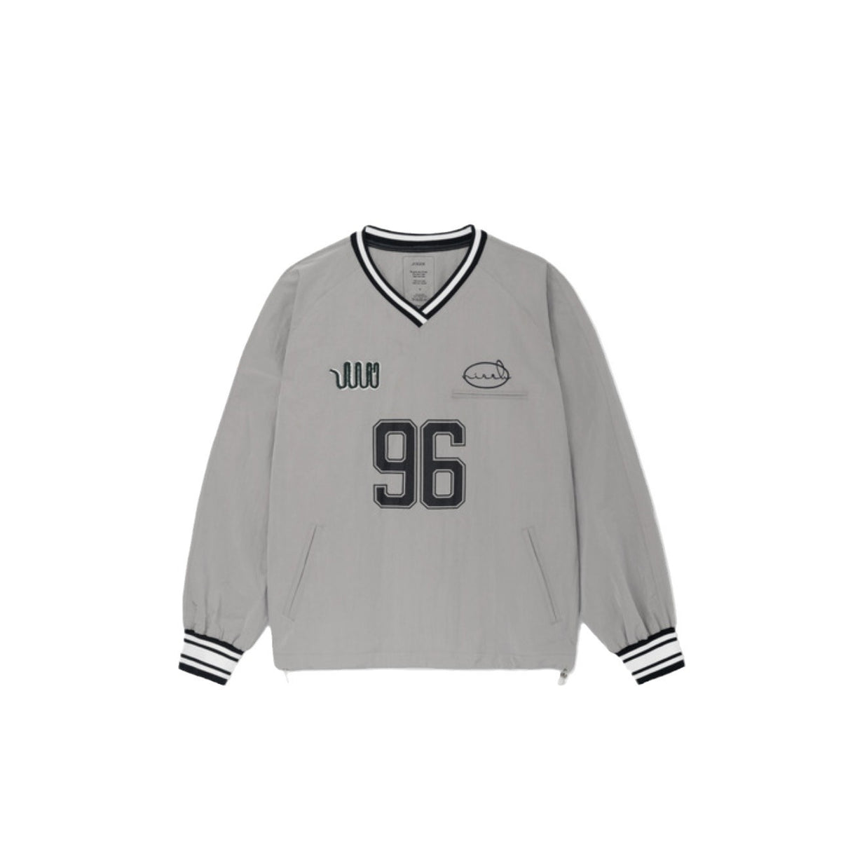 Kpop Jennie Baseball Jersey V-neck Shirt