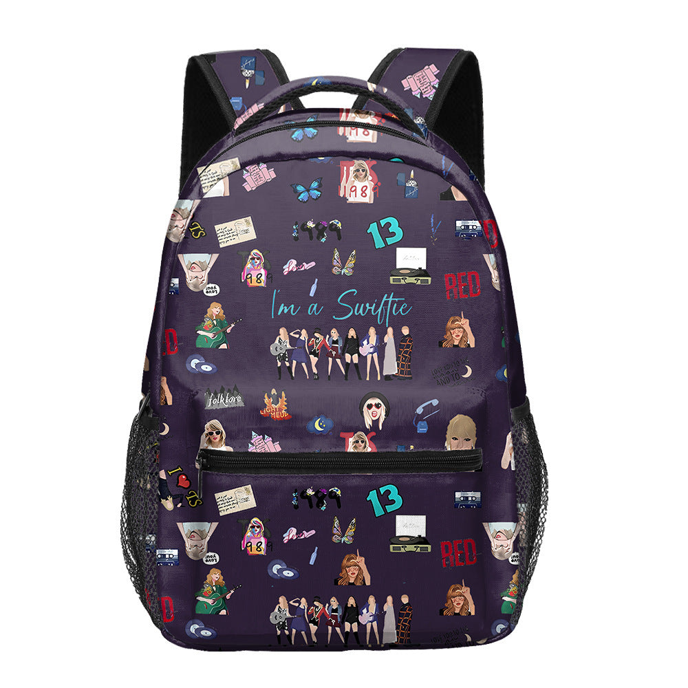 Children's Taylor Full Print School Backpack