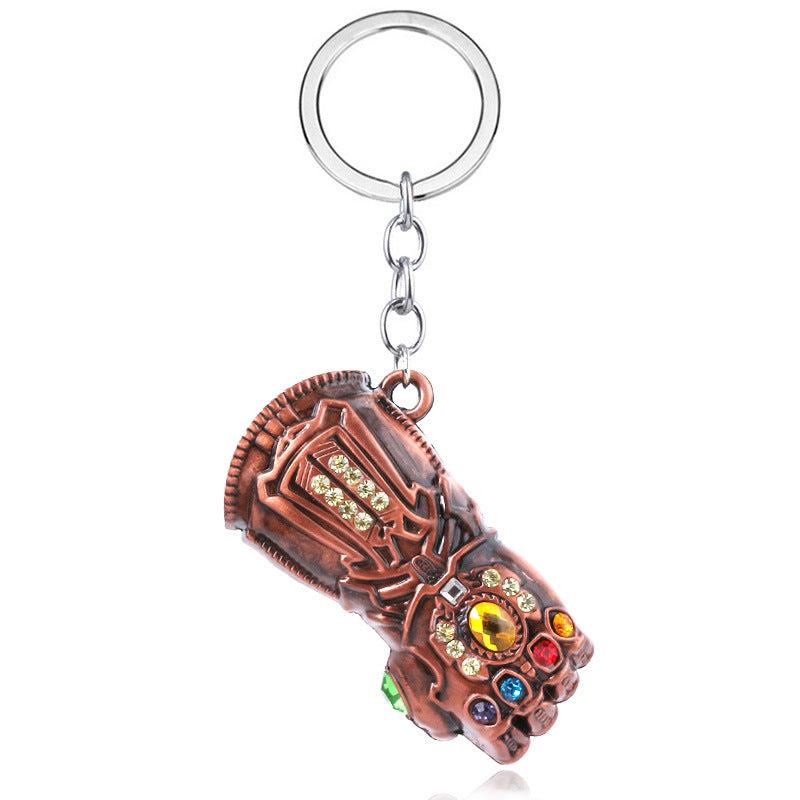 Thanos Infinity Gauntlet Keychain Pendant